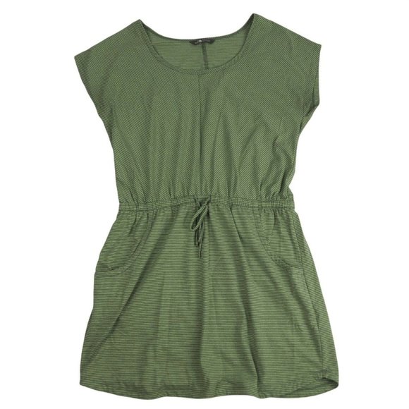 The North Face Dresses & Skirts - North Face Womens Drawstring Knit Short Sleeve Dress Sz L